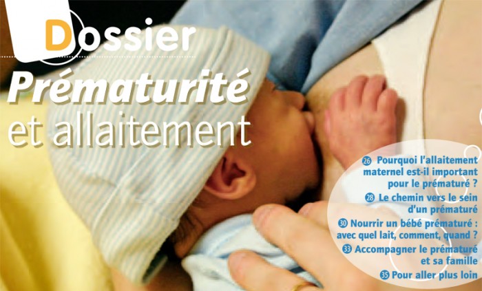 Article allaitement - Dossier Prématurité et allaitement : Introduction - Martine Vergnol - Grandir Autrement n°4